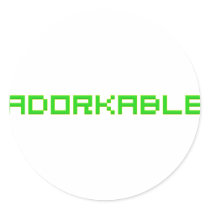 Adorkable