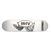 Adrenaline Junkies Skateboard Deck (helmets)
