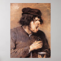Adriaen Brouwer l'ébauche amère Posters