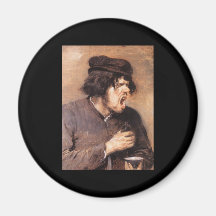 Adriaen Brouwer The Bitter Draught Refrigerator Magnets