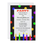 Adult Birthday Party Invites -- Birthday Candles