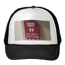 ADULT HUMOR Attempting First Base Sign Mesh Hat