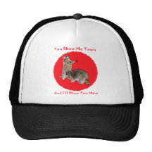 Adult Humour Raccoon Hats