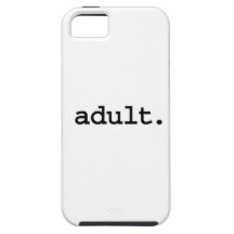 adult. iPhone 5 cover