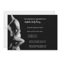 Adults Only Party Invitations