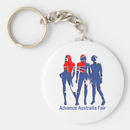 Advance Australia Fair, Australia T-Shirts! Key Chains