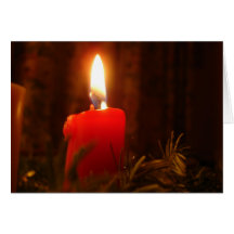 Advent light greeting cards