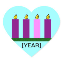 Advent Sticker
