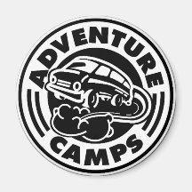 Adventure Camp Magnet