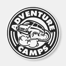 Adventure Camp Magnet