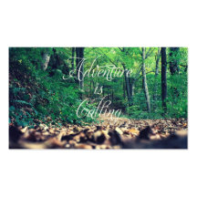 Adventure is calling business cards