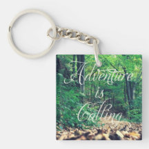 Adventure is calling keychains