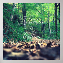 Adventure is calling print