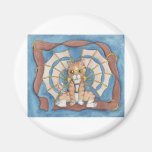 Adventure Kitty Fridge Magnet