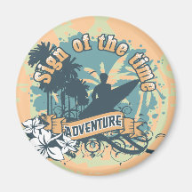 Adventure Surfing Tshirts and Gifts Magnets