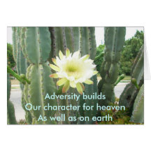 Adversity Builds Cards