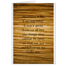 Adversity Greeting Card