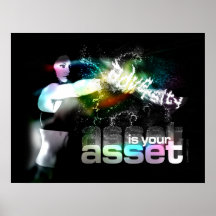 Adversity is Your Asset Print