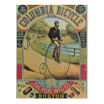 Advert for the Columbia Bicycle Post Card