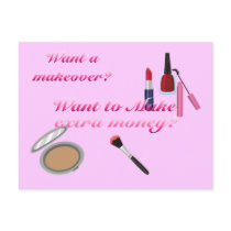 Advertise Cosmetics Postcard