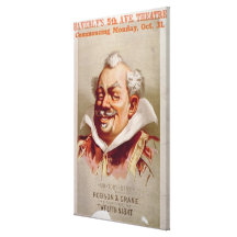 Advertisement for Robson & Crane's 'Twelfth Night' Canvas Prints