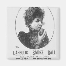 Advertisement for the Carbolic Smoke Ball Magnets