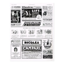 Advertisement, Various advertisments and cartoons Post Cards