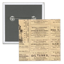 Advertisements Pinback Buttons