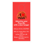 Advertising DOOR HANGER promotion tags Customized Rack Card