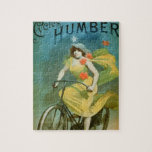 Advertising for 'Humber Cycles' (colour litho) Jigsaw Puzzles