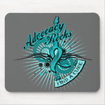 Advocacy Rocks Ovarian Cancer Mousepads