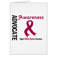 Advocate Multiple Myeloma Awareness Greeting Cards