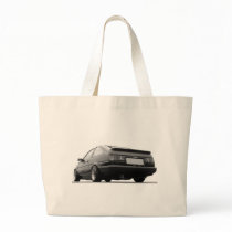 AE86 Black & White Canvas Bags