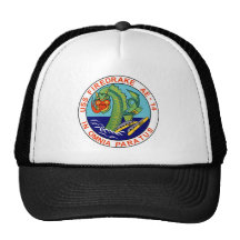 AE-14 USS Firedrake Ammunition Ship Military Patch Mesh Hats