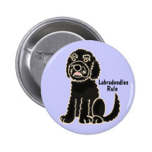AE- Labradoodles Rule Button