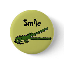AE- Smiling Croc Button