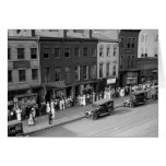 AEF Ticket Line, 1919 Greeting Cards