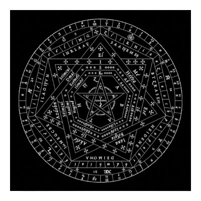 Aemaeth Sigil Poster by Abramellin