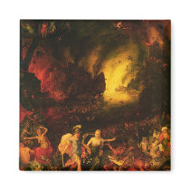 Aeneas in Hades Refrigerator Magnet