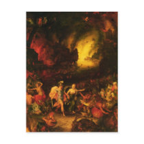 Aeneas in Hades Postcard