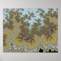 Aerial Heather Poster