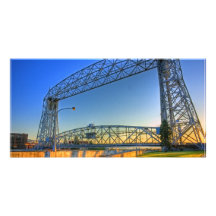 Aerial Lift Bridge Photo Cards