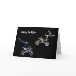 aerial moto-cross duo card