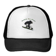 AERIAL SNOW BOARDER Series Mesh Hat