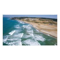Aerial view of Black Sea coast of Istanbul,