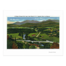 Aerial View of the 60 Metre Olympic Ski Jump Postcards