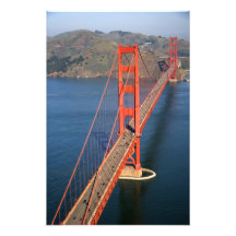 Aerial view of the Golden Gate Bridge in the Photo