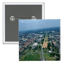Aerial view of the National Mall buttons