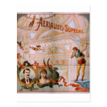Aerialists Supreme Vintage Theatre Postcards