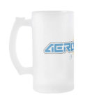AERO•GEAR™ Starburst Logo Glass Mug